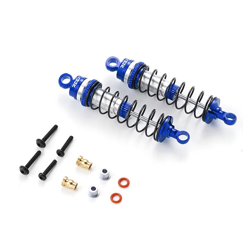 RCGOFOLLOW 55/65MM Alloy Front Shock Absorber Damper Oil Filled Type for Losi 1/16 Mini-B 1/18 Mini-T 2WD