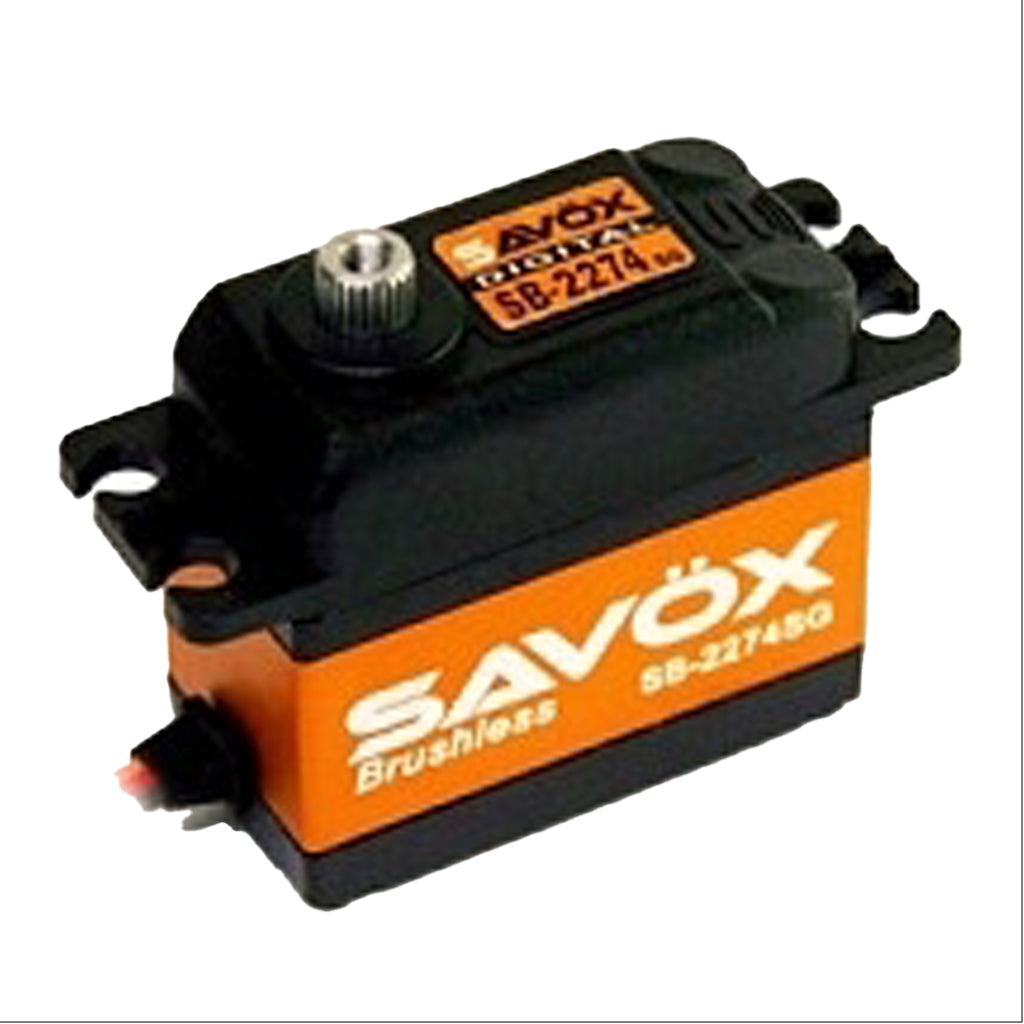 Savox SB-2274SG "High Speed" Brushless Steel Gear Digital Servo (High Voltage) - [Sunshine-Coast] - Savox - [RC-Car] - [Scale-Model]