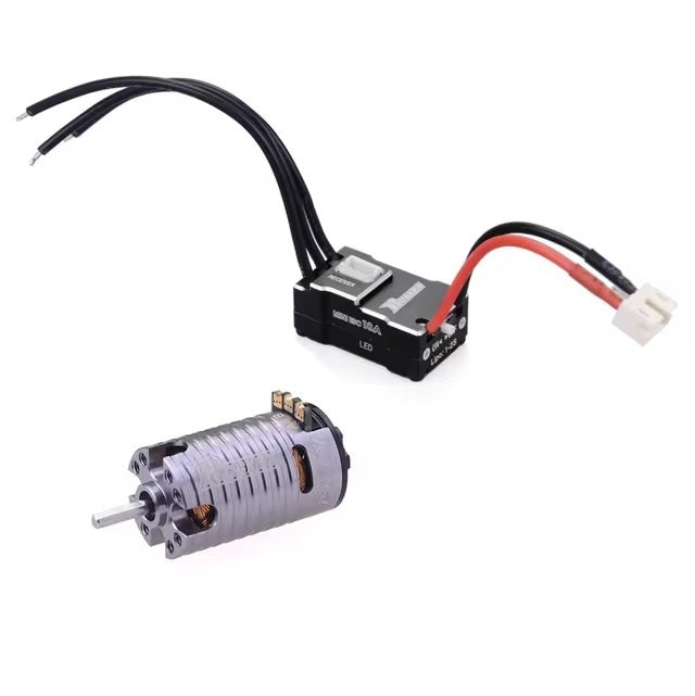 Surpass Rocket V2 Green Mini-z 1410 brushless motor 5500kv w/ Black 18A ESC combo set - [Sunshine-Coast] - Surpass Hobby - [RC-Car] - [Scale-Model]