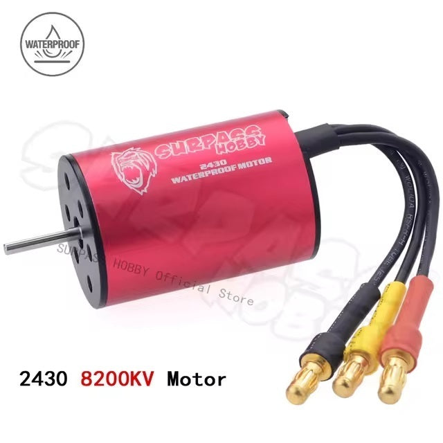 Surpass Rocket V2 Orange Mini-z 1410 brushless motor  9500kv w/Red 18A ESC combo set - [Sunshine-Coast] - Surpass Hobby - [RC-Car] - [Scale-Model]