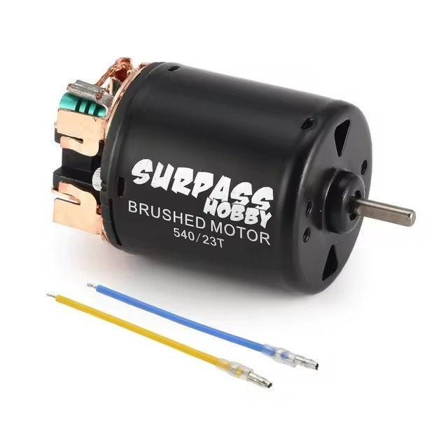 Surpass Hobby 540 brushed motor 3-slot 17T RPM: 27000 IO: 2.2A ?3.175*12mm - [Sunshine-Coast] - Surpass Hobby - [RC-Car] - [Scale-Model]