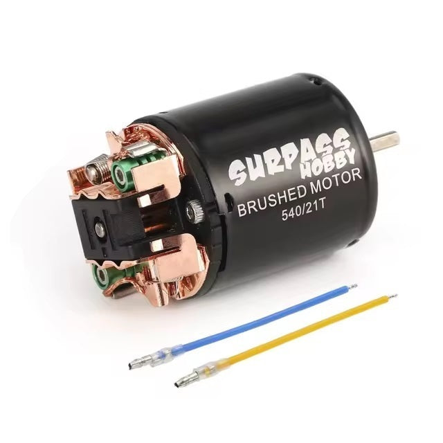 Surpass Hobby 540 brushed motor 3-slot 23T RPM: 19000 IO: 1.7A ?3.175*12mm - [Sunshine-Coast] - Surpass Hobby - [RC-Car] - [Scale-Model]