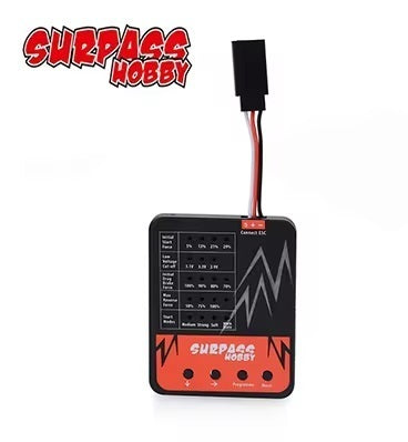 Surpass Hobby LED Program card Red 61*48*6mm 4300kv - [Sunshine-Coast] - Surpass Hobby - [RC-Car] - [Scale-Model]