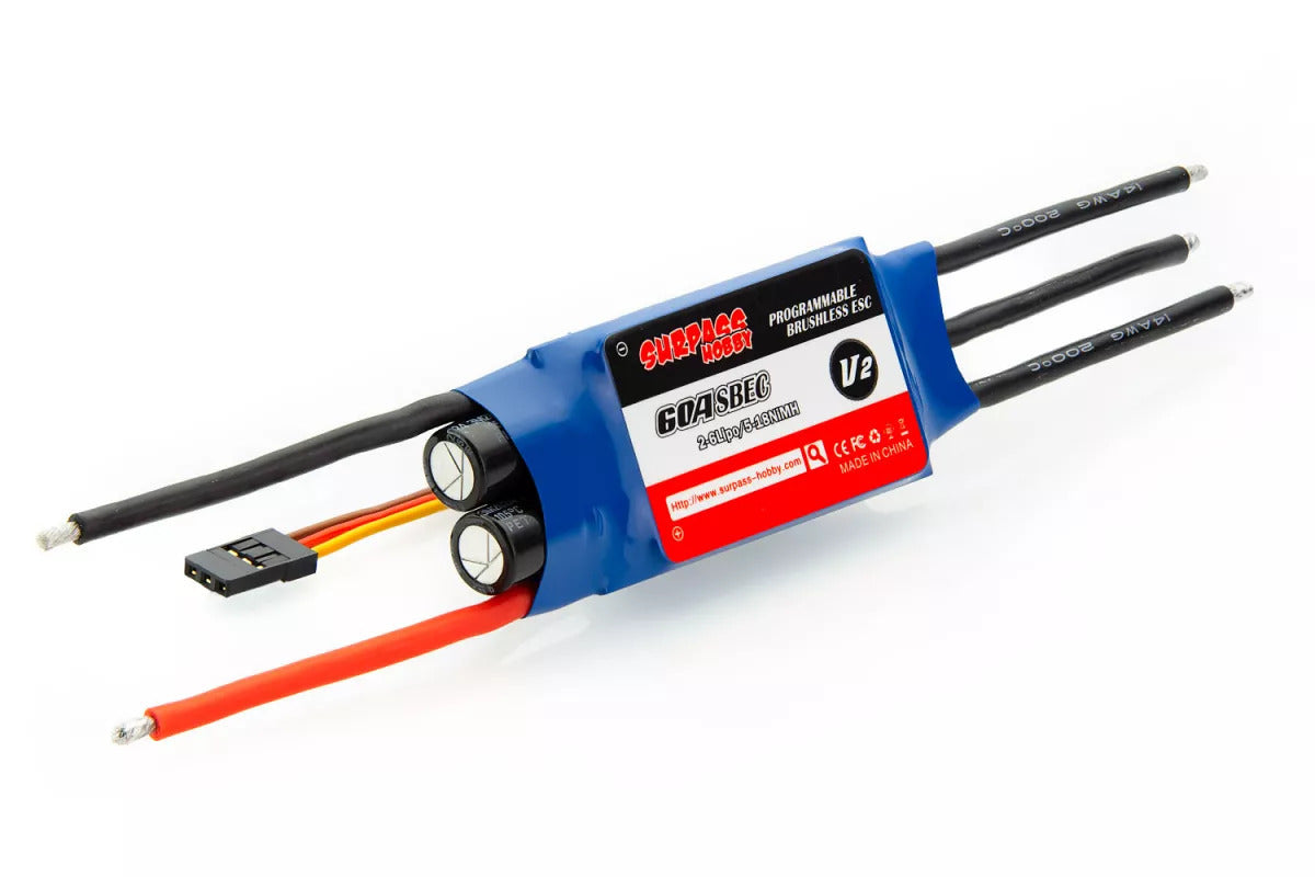Surpass Rocket V2 90A ESC (water proof) - [Sunshine-Coast] - Surpass Hobby - [RC-Car] - [Scale-Model]