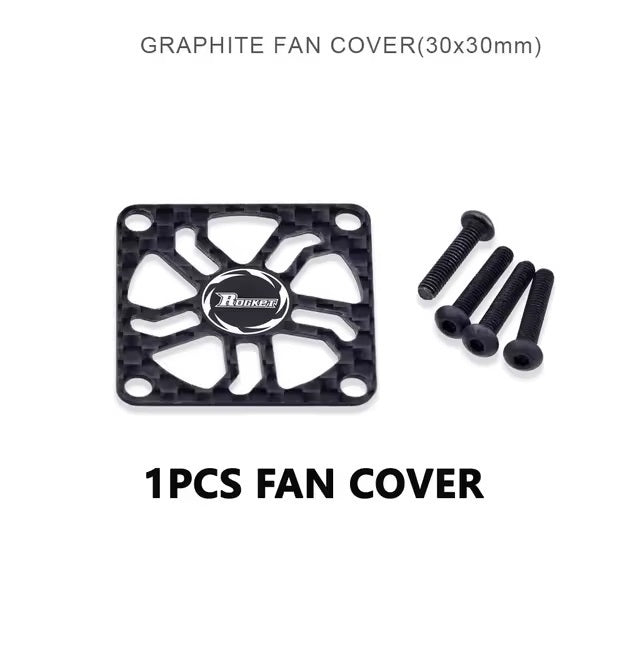 Surpass Hobby Rocket Aluminium cooling fans 30x30mm 28000RPM @5.8V-8.4V Black & Blue - [Sunshine-Coast] - Surpass Hobby - [RC-Car] - [Scale-Model]