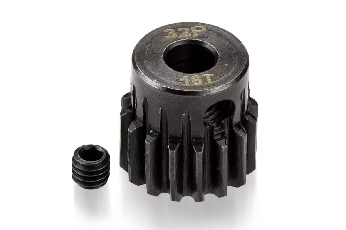Surpass 14T 32DP pinion gear alloy steel 5.0mm bore For 1/8 cars - [Sunshine-Coast] - Surpass Hobby - [RC-Car] - [Scale-Model]