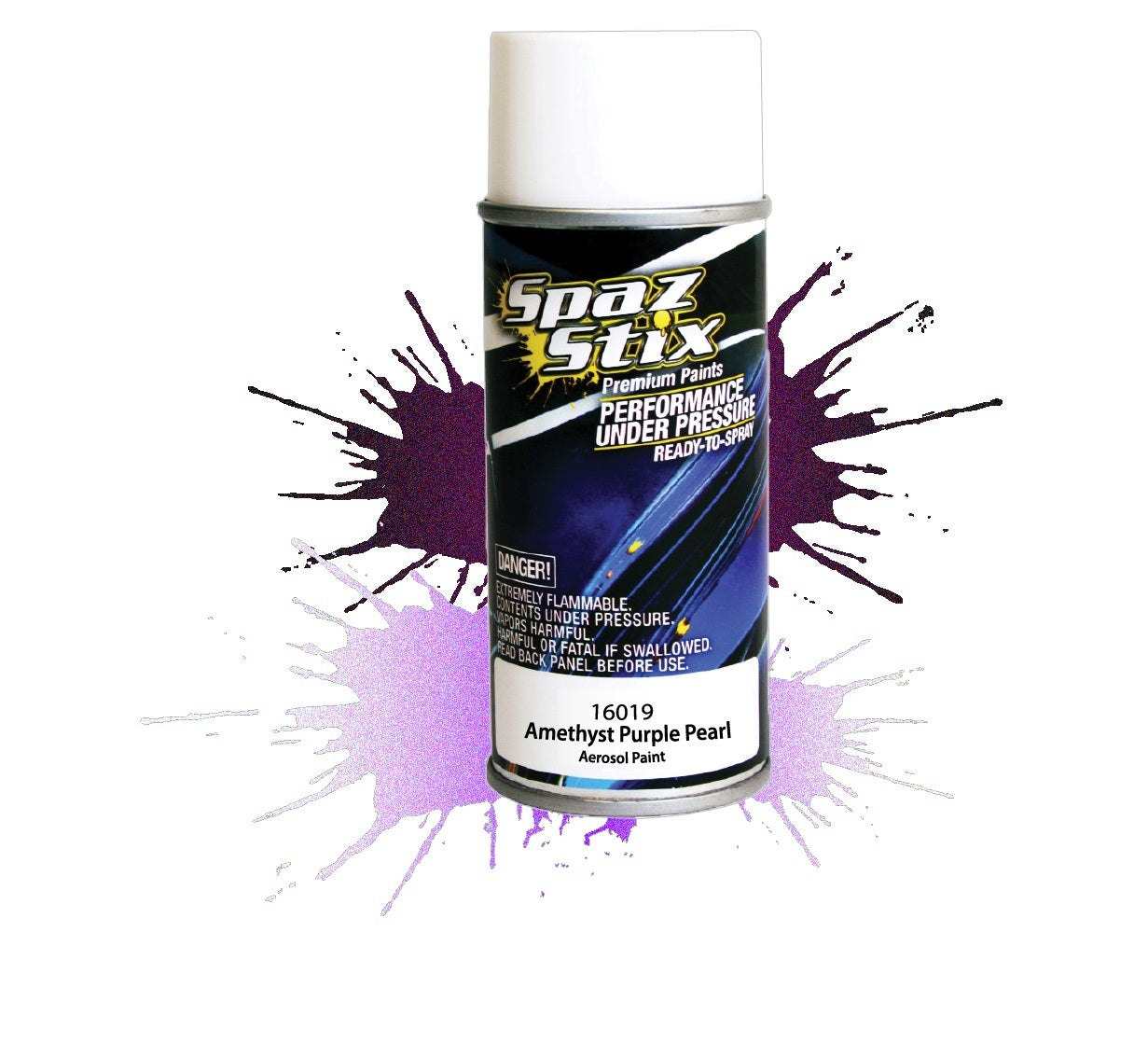 Spazstix Amethyst Purple Pearl Aerosol Paint 3.5Oz - Szxa16019 - [Sunshine-Coast] - Spazstix - [RC-Car] - [Scale-Model]