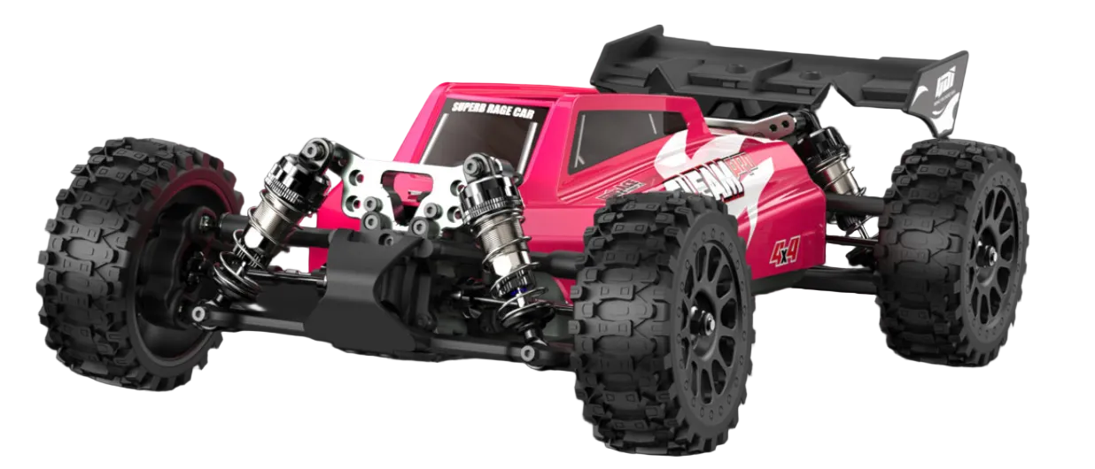 Pink RC Buggy - UDI Gleam Pro - White Background
