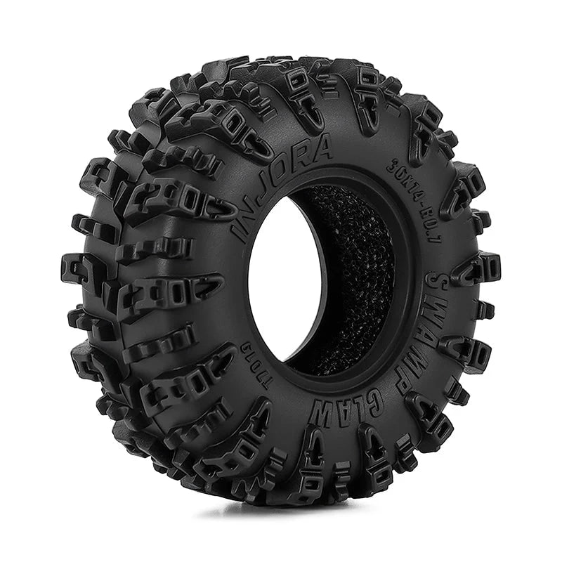 INJORA 0.7" 36*14mm Swamp Claw Tires for 1/30 SCX30 (T7019) (4)