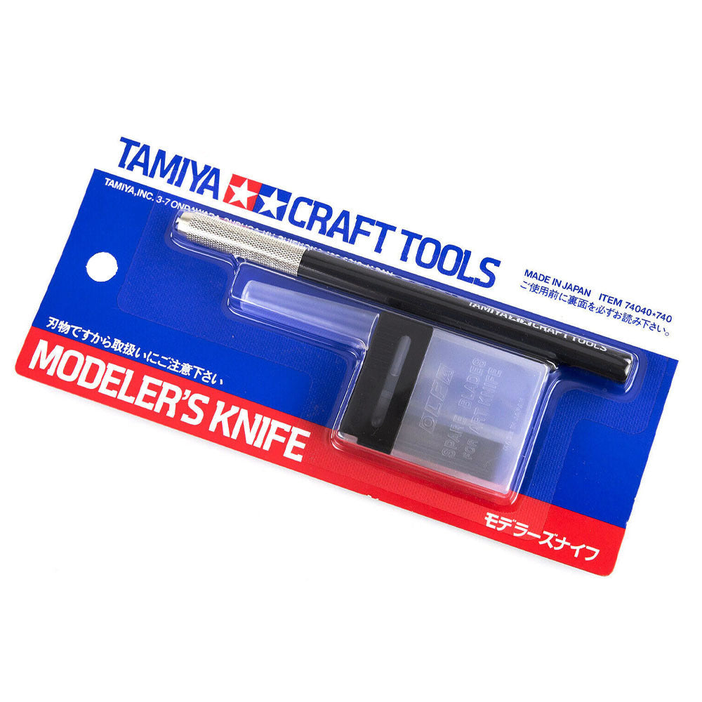 Tamiya 74040 Modeler's Knife/ Replacement Blades (25pcs) 74075