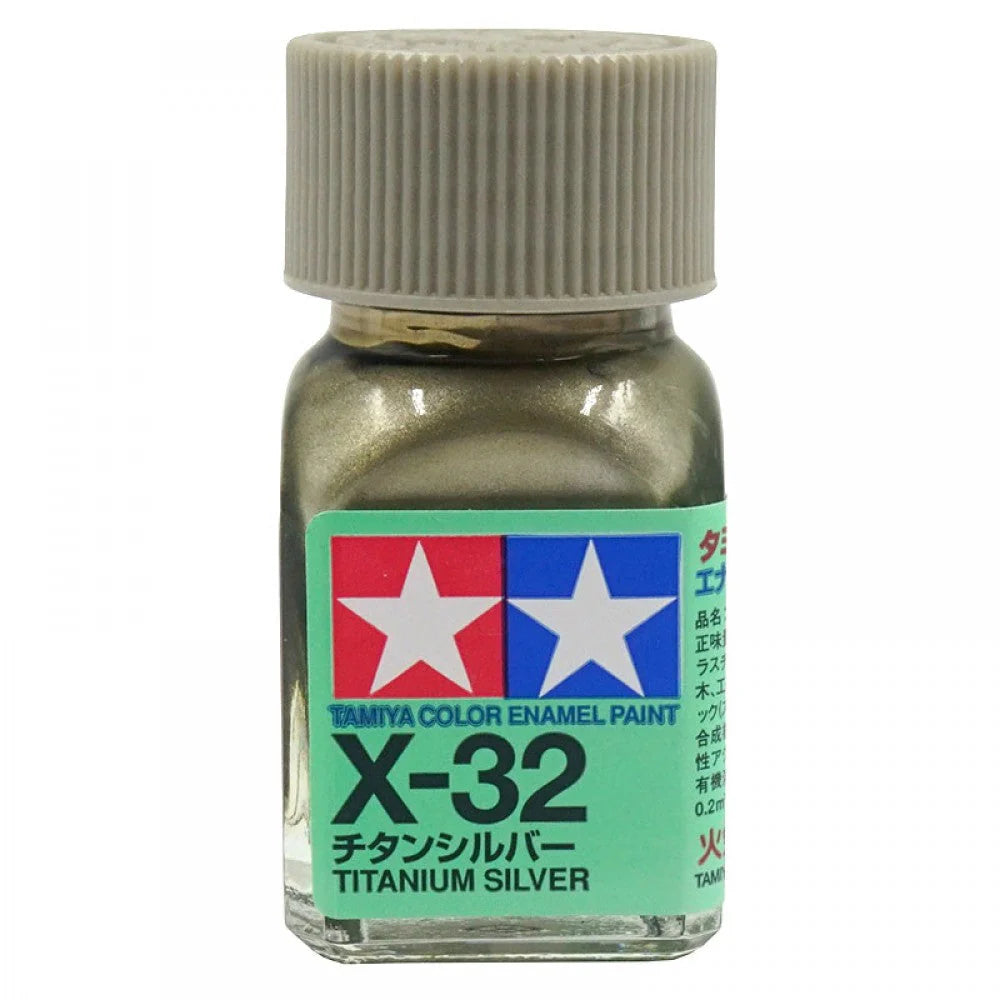 Tamiya Enamel X-32 Titanium Silver