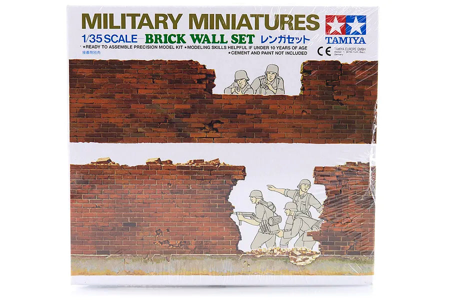 Tamiya 1/35 Brick Wall Set 35028