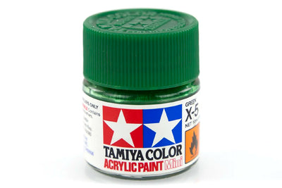 Tamiya Acrylic Mini X-5 Green - [Sunshine-Coast] - Tamiya - [RC-Car] - [Scale-Model]