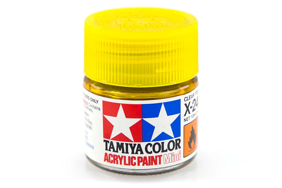 Tamiya Acrylic Mini X-24 Clear Yellow