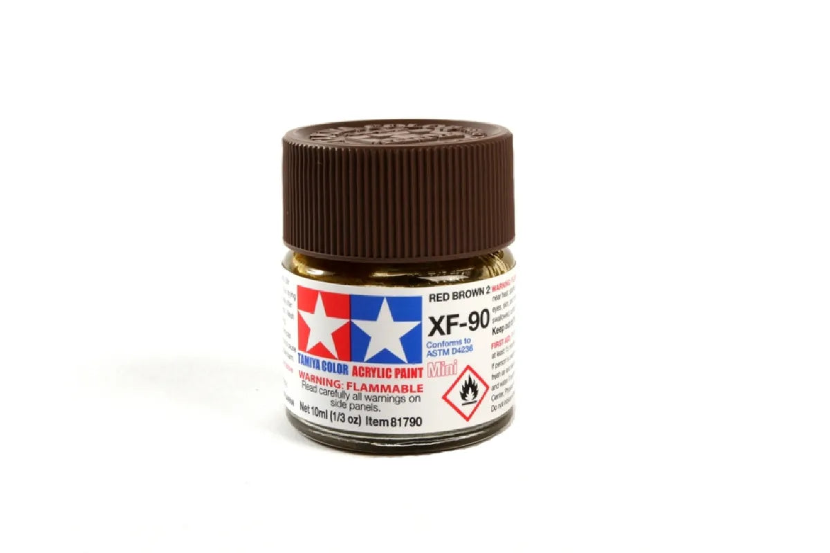 Tamiya Acrylic Mini XF-90 Red Brown 2 - [Sunshine-Coast] - Tamiya - [RC-Car] - [Scale-Model]
