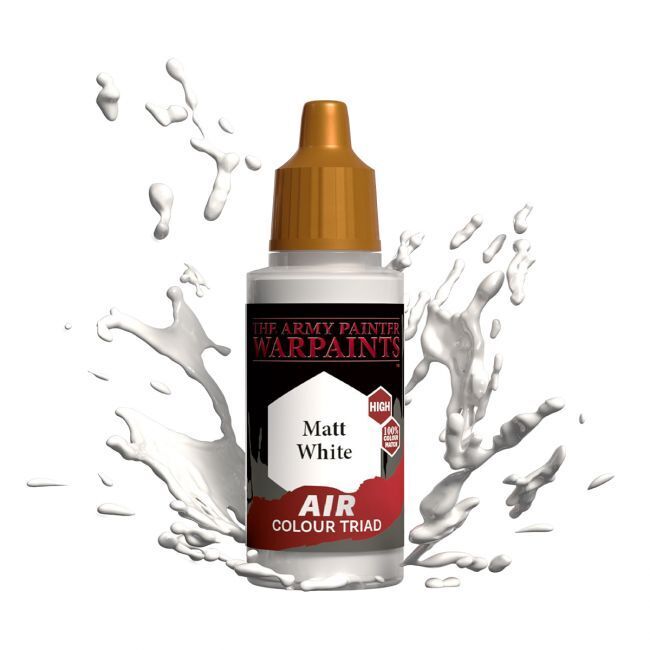 The Army Painter Warpaints Air: Matt White - 18ml Acrylic Paint - [Sunshine-Coast] - The Army Painter - [RC-Car] - [Scale-Model]