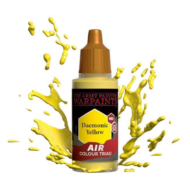 The Army Painter Warpaints Air: Daemonic Yellow - 18ml Acrylic Paint - [Sunshine-Coast] - The Army Painter - [RC-Car] - [Scale-Model]