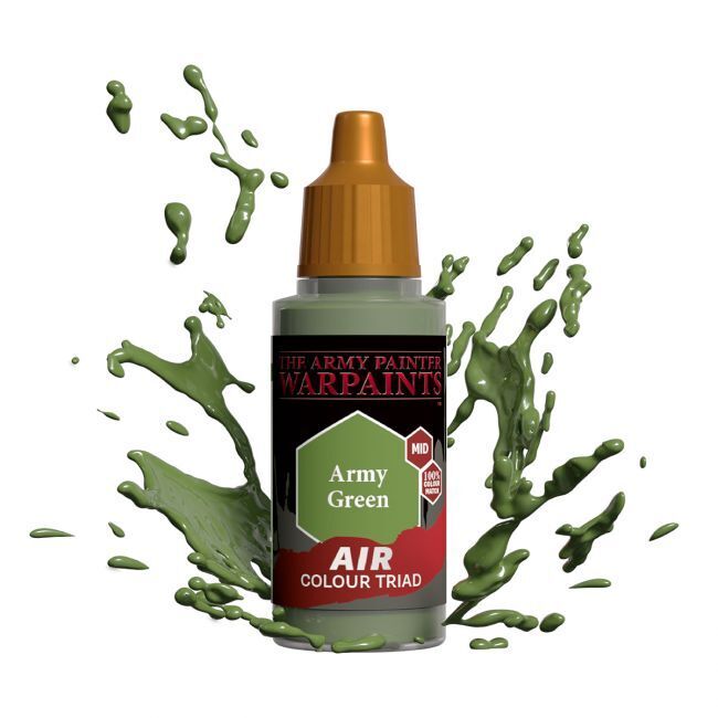 The Army Painter Warpaints Air: Army Green - 18ml Acrylic Paint - [Sunshine-Coast] - The Army Painter - [RC-Car] - [Scale-Model]