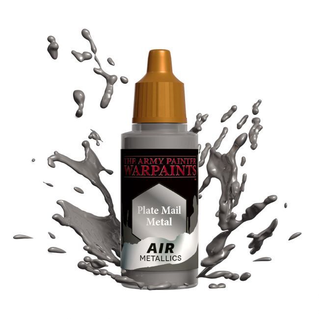 The Army Painter Warpaints Air: Plate Mail Metal - 18ml Acrylic Paint - [Sunshine-Coast] - The Army Painter - [RC-Car] - [Scale-Model]