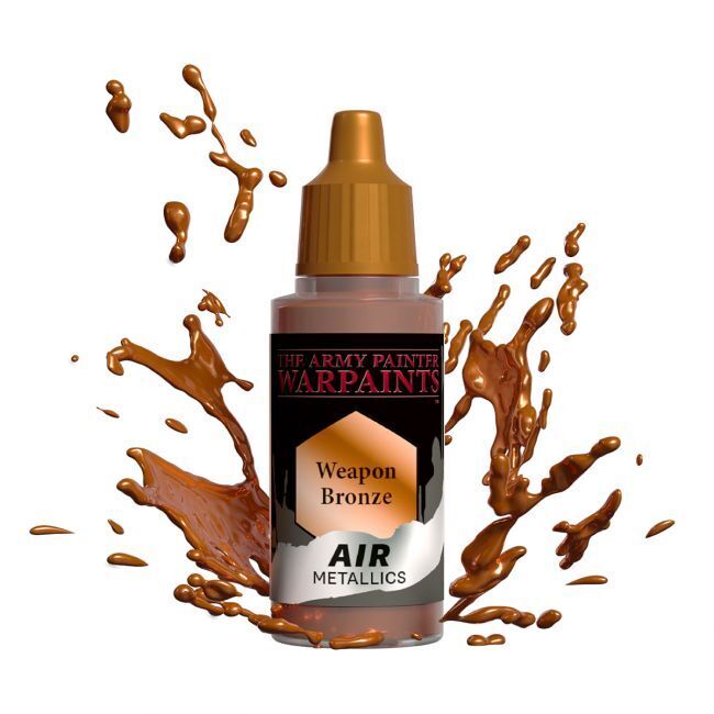 The Army Painter Warpaints Air: Weapon Bronze - 18ml Acrylic Paint - [Sunshine-Coast] - The Army Painter - [RC-Car] - [Scale-Model]