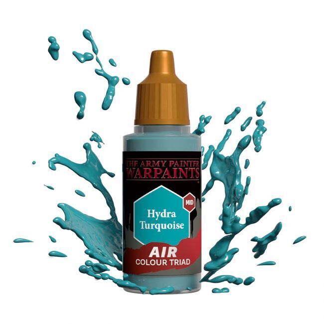 The Army Painter Warpaints Air: Hydra Turquoise - 18ml Acrylic Paint - [Sunshine-Coast] - The Army Painter - [RC-Car] - [Scale-Model]