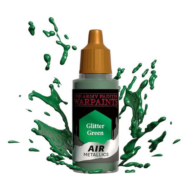 The Army Painter Warpaints Air: Glitter Green - 18ml Acrylic Paint - [Sunshine-Coast] - The Army Painter - [RC-Car] - [Scale-Model]
