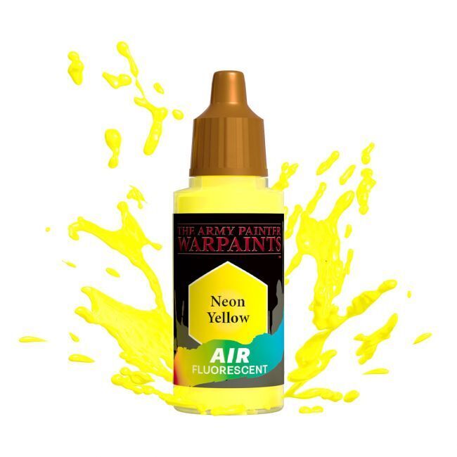 The Army Painter Warpaints Air: Neon Yellow - 18ml Acrylic Paint - [Sunshine-Coast] - The Army Painter - [RC-Car] - [Scale-Model]