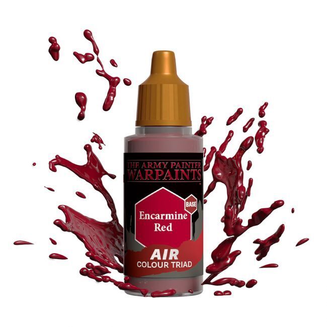 The Army Painter Warpaints Air: Encarmine Red - 18ml Acrylic Paint - [Sunshine-Coast] - The Army Painter - [RC-Car] - [Scale-Model]