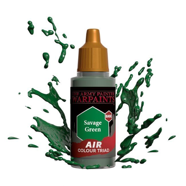 The Army Painter Warpaints Air: Savage Green - 18ml Acrylic Paint - [Sunshine-Coast] - The Army Painter - [RC-Car] - [Scale-Model]