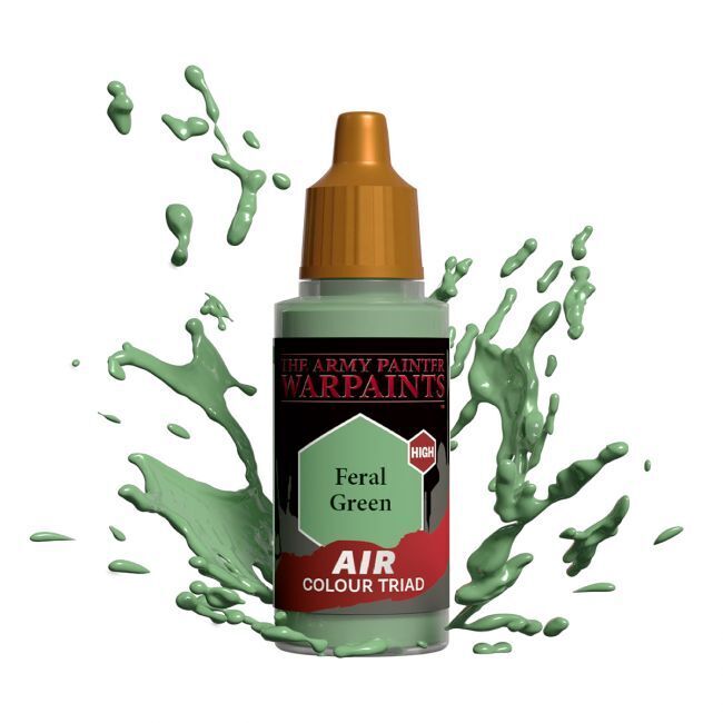The Army Painter Warpaints Air: Feral Green - 18ml Acrylic Paint - [Sunshine-Coast] - The Army Painter - [RC-Car] - [Scale-Model]