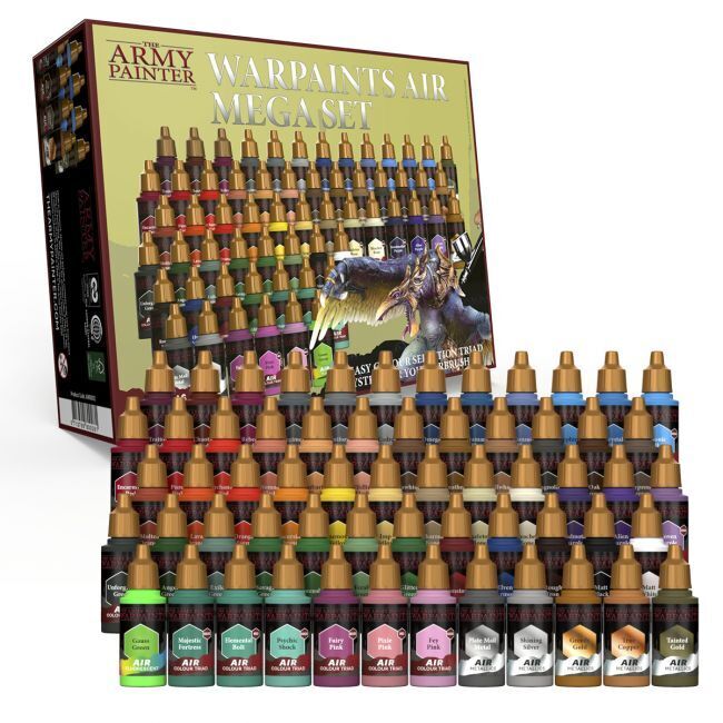 The Army Painter Warpaints Air: Mega Set - [Sunshine-Coast] - The Army Painter - [RC-Car] - [Scale-Model]