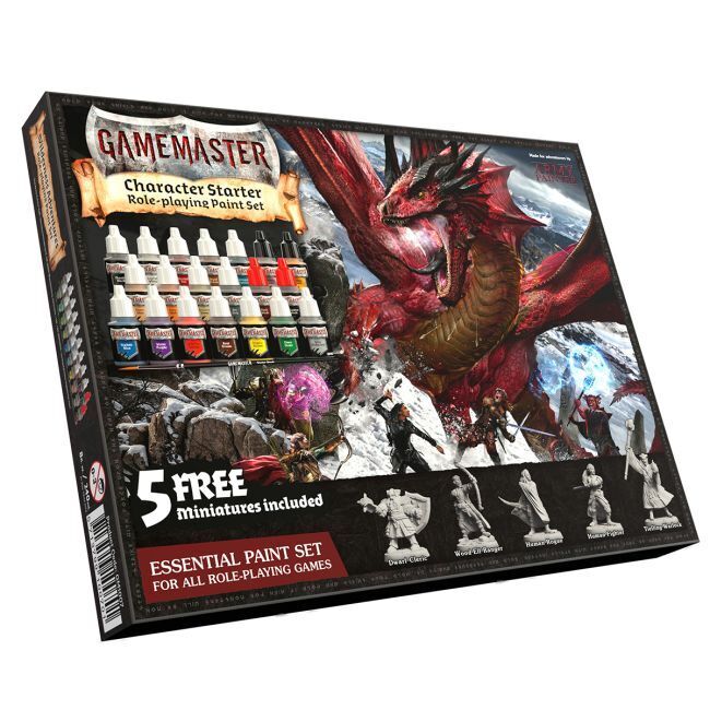 The Army Painter GameMaster: Character Paint Set - [Sunshine-Coast] - The Army Painter - [RC-Car] - [Scale-Model]