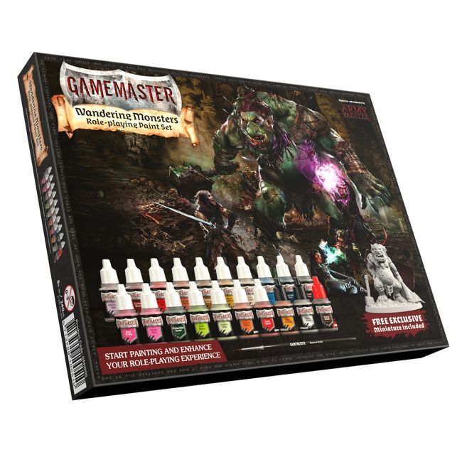The Army Painter GameMaster: Wandering Monsters Paint Set - [Sunshine-Coast] - The Army Painter - [RC-Car] - [Scale-Model]