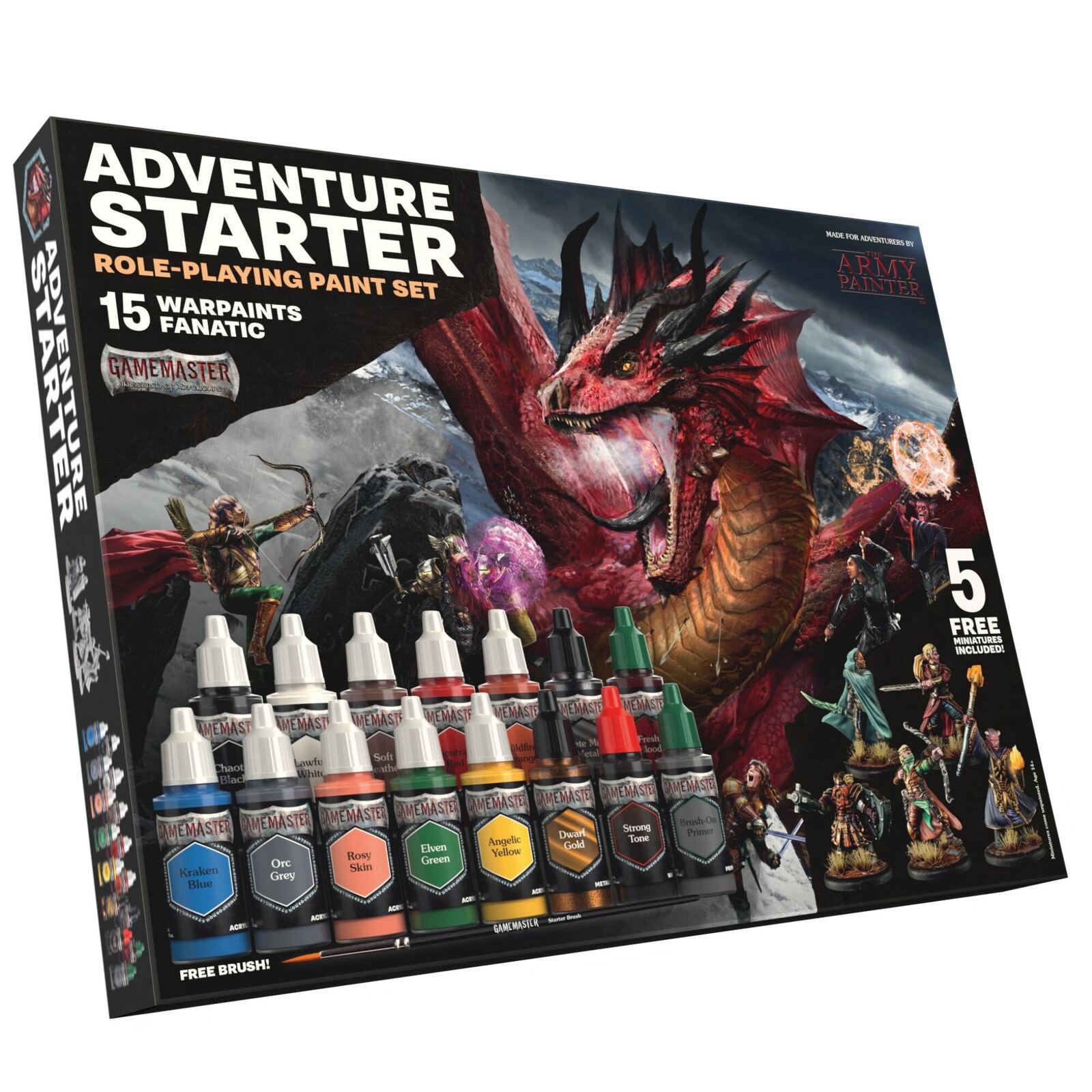 The Army Painter GameMaster: Adventure Starter Role-playing Paint Set - [Sunshine-Coast] - The Army Painter - [RC-Car] - [Scale-Model]