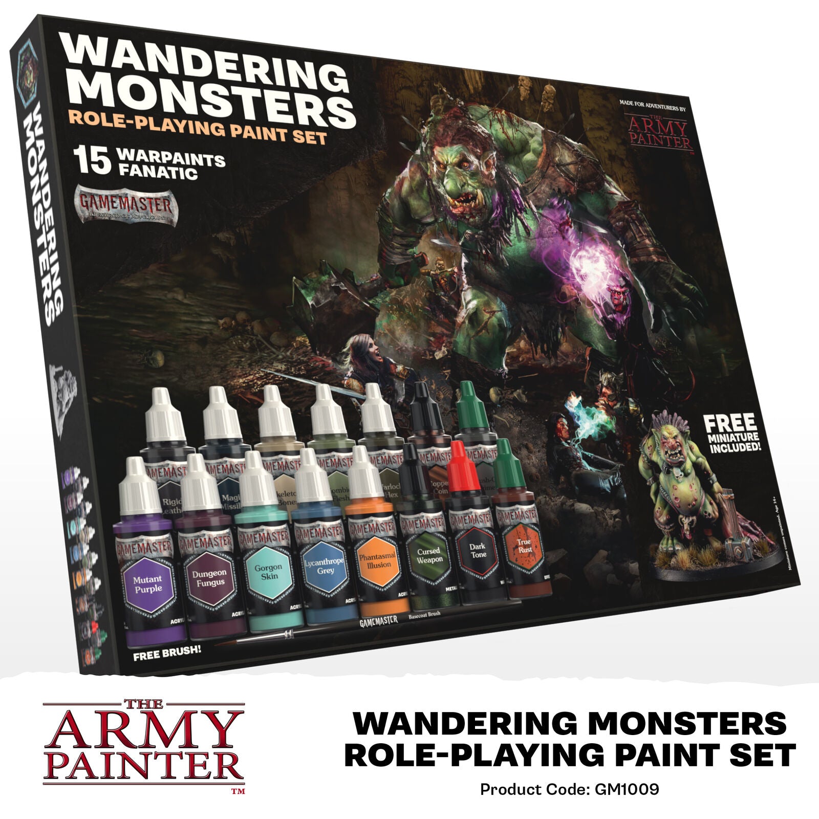 The Army Painter GameMaster: Wandering Monsters Role-playing Paint Set - [Sunshine-Coast] - The Army Painter - [RC-Car] - [Scale-Model]