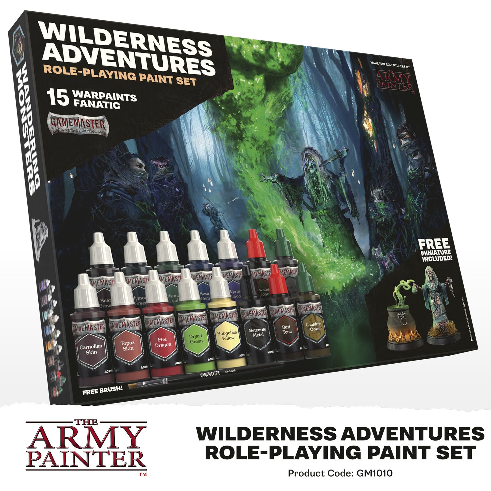 The Army Painter GameMaster: Wilderness Adventures Role-playing Paint Set - [Sunshine-Coast] - The Army Painter - [RC-Car] - [Scale-Model]