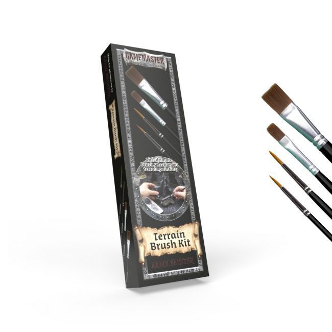 The Army Painter GameMaster: Terrain Brush Kit - [Sunshine-Coast] - The Army Painter - [RC-Car] - [Scale-Model]