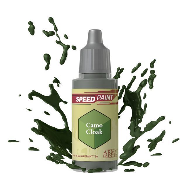 The Army Painter Speedpaint: Camo Cloak - 18ml Acrylic Paint - [Sunshine-Coast] - The Army Painter - [RC-Car] - [Scale-Model]
