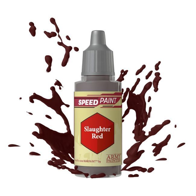 The Army Painter Speedpaint: Slaughter Red - 18ml Acrylic Paint - [Sunshine-Coast] - The Army Painter - [RC-Car] - [Scale-Model]