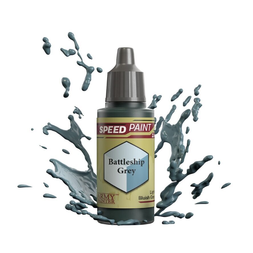 The Army Painter Speedpaint: Battleship Grey - 18ml Acrylic Paint - [Sunshine-Coast] - The Army Painter - [RC-Car] - [Scale-Model]
