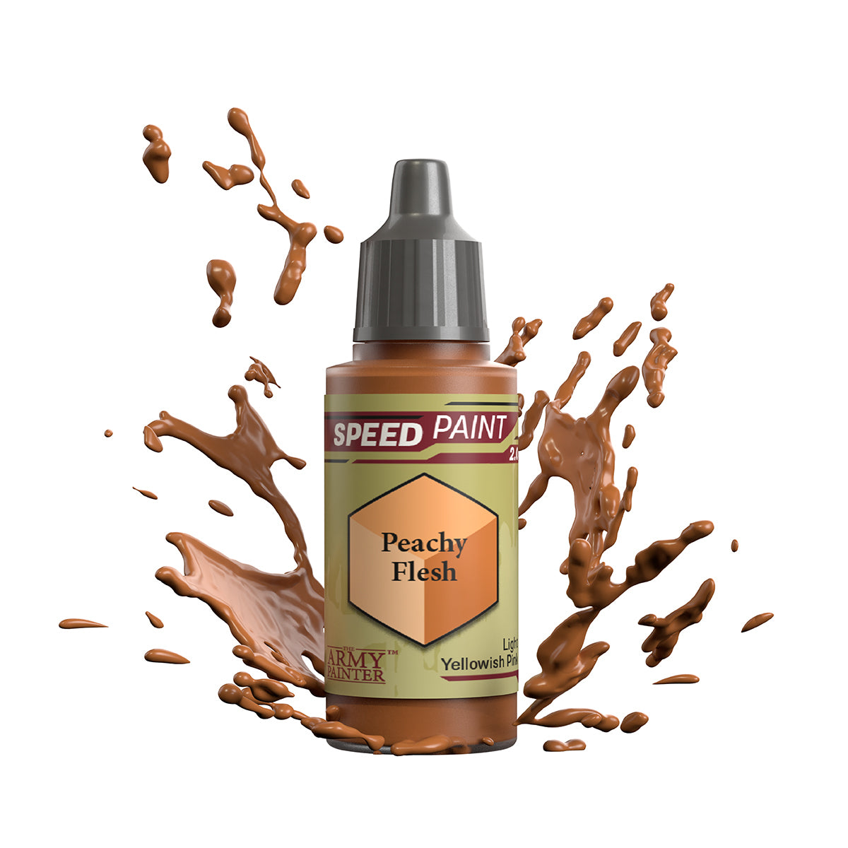 The Army Painter Speedpaint: Peachy Flesh - 18ml Acrylic Paint - [Sunshine-Coast] - The Army Painter - [RC-Car] - [Scale-Model]