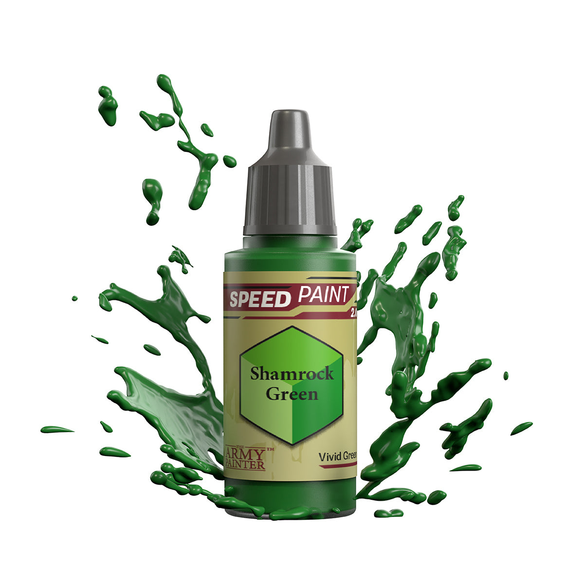 The Army Painter Speedpaint: Shamrock Green - 18ml Acrylic Paint - [Sunshine-Coast] - The Army Painter - [RC-Car] - [Scale-Model]