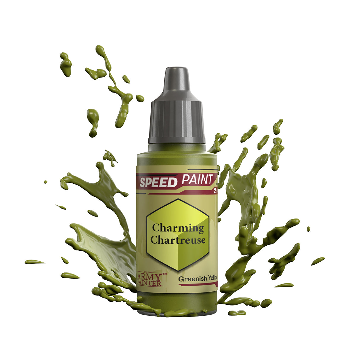 The Army Painter Speedpaint: Charming Chartreuse - 18ml Acrylic Paint - [Sunshine-Coast] - The Army Painter - [RC-Car] - [Scale-Model]