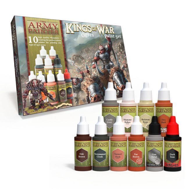 The Army Painter Warpaints: Kings of War Ogres paint set - [Sunshine-Coast] - The Army Painter - [RC-Car] - [Scale-Model]