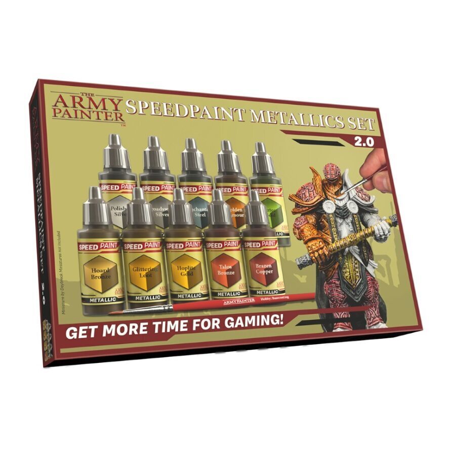The Army Painter Speedpaint: Metallic Set 2.0 - [Sunshine-Coast] - The Army Painter - [RC-Car] - [Scale-Model]