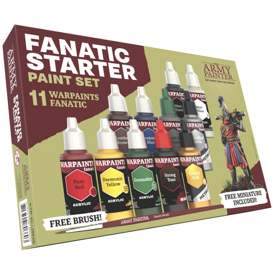 The Army Painter Warpaints Fanatic: Starter Paint Set - [Sunshine-Coast] - The Army Painter - [RC-Car] - [Scale-Model]