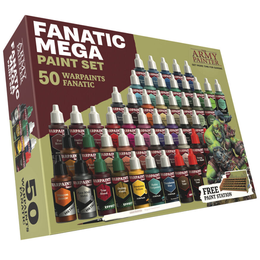 The Army Painter Warpaints Fanatic: Mega Paint Set - [Sunshine-Coast] - The Army Painter - [RC-Car] - [Scale-Model]