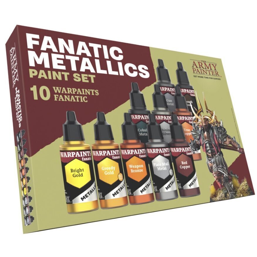 The Army Painter Warpaints Fanatic: Metallics Paint Set - [Sunshine-Coast] - The Army Painter - [RC-Car] - [Scale-Model]