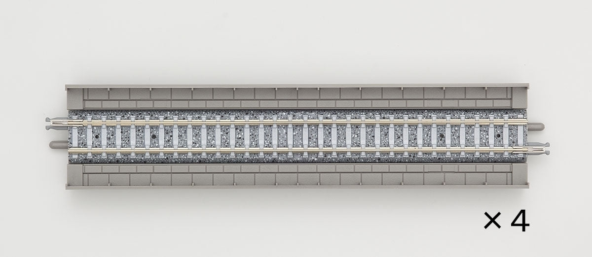 Tomix N Overhead Viaduct Straight Track 6-1/4" 158.5mm (4)