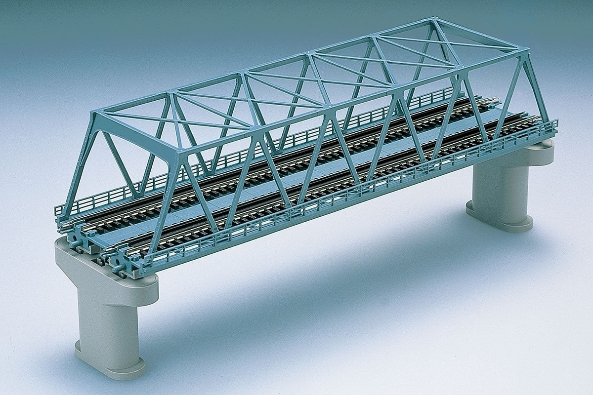 Tomix N Double Track Truss Bridge (blue)